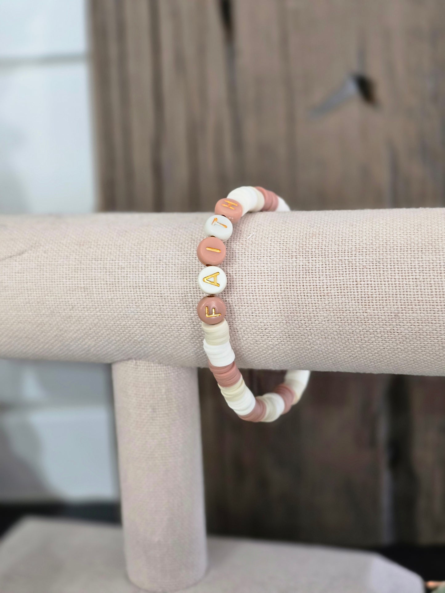 Faith in Fall Beaded Bracelet