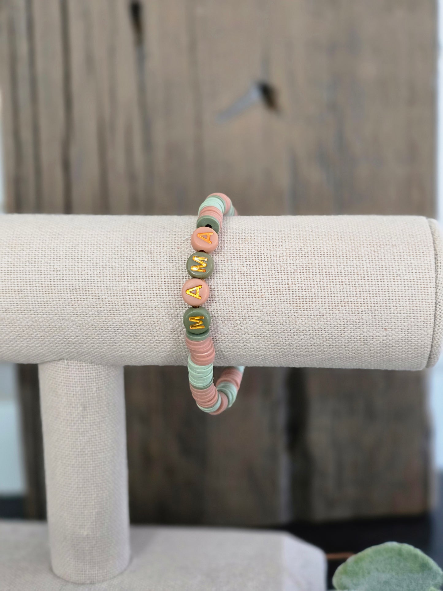 Fall Mama Beaded Bracelet