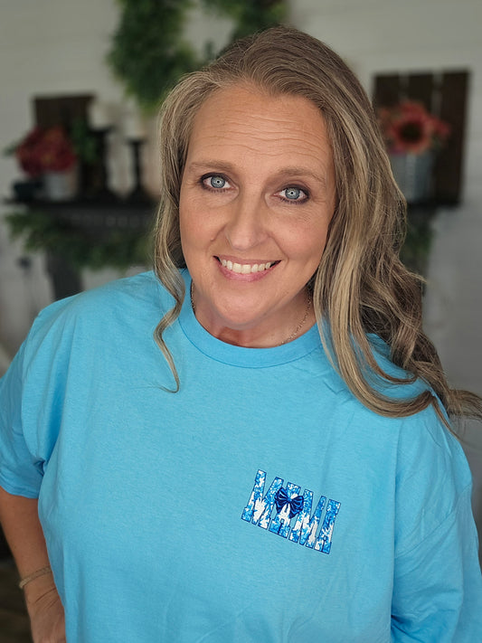 Girlie Girl Blessed Moma Tee