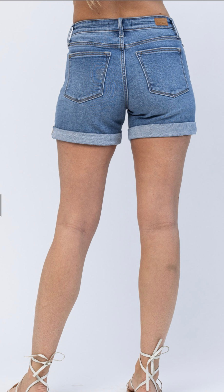 Judy Blue MR Classic Cuffed Shorts