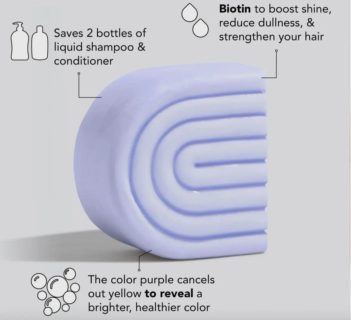Kitsch Purple Toning Conditioner Bar