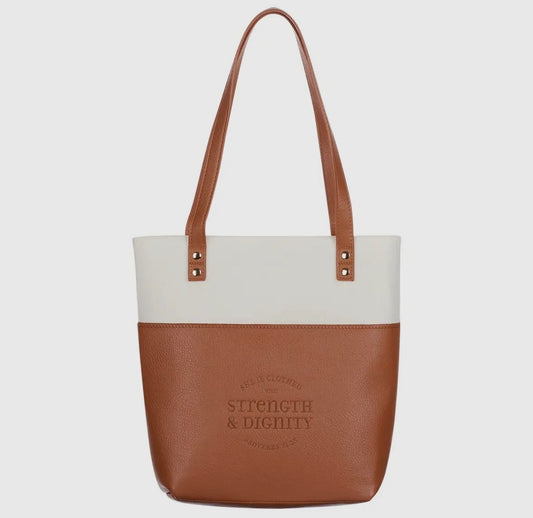 Strength and Dignity-Bible Tote