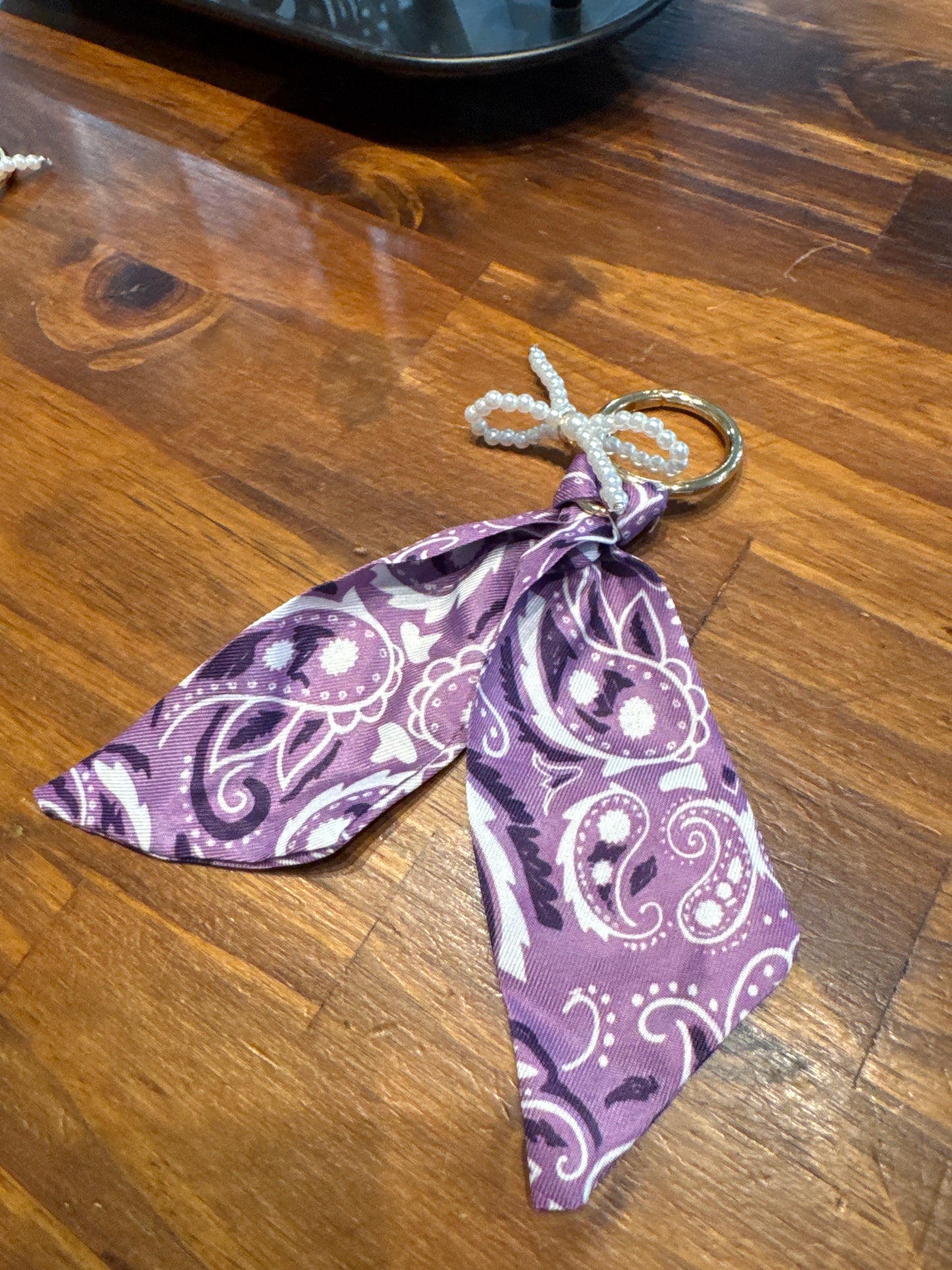 Purse Bow Charms Small Bandana Style