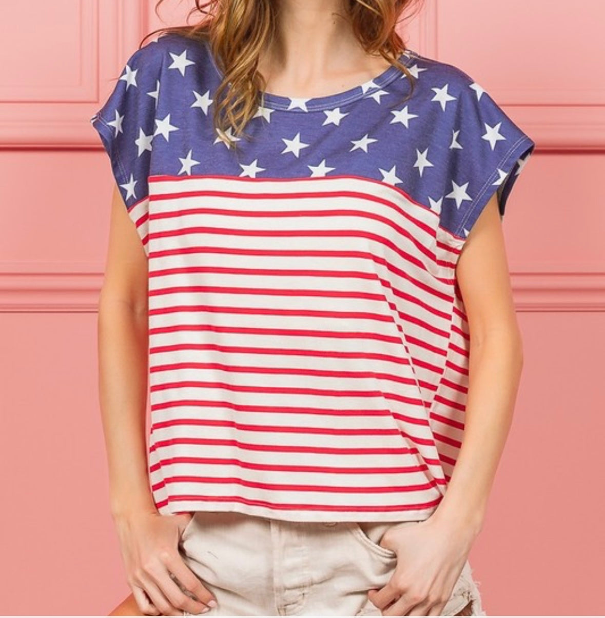 Stars and Stripe Top