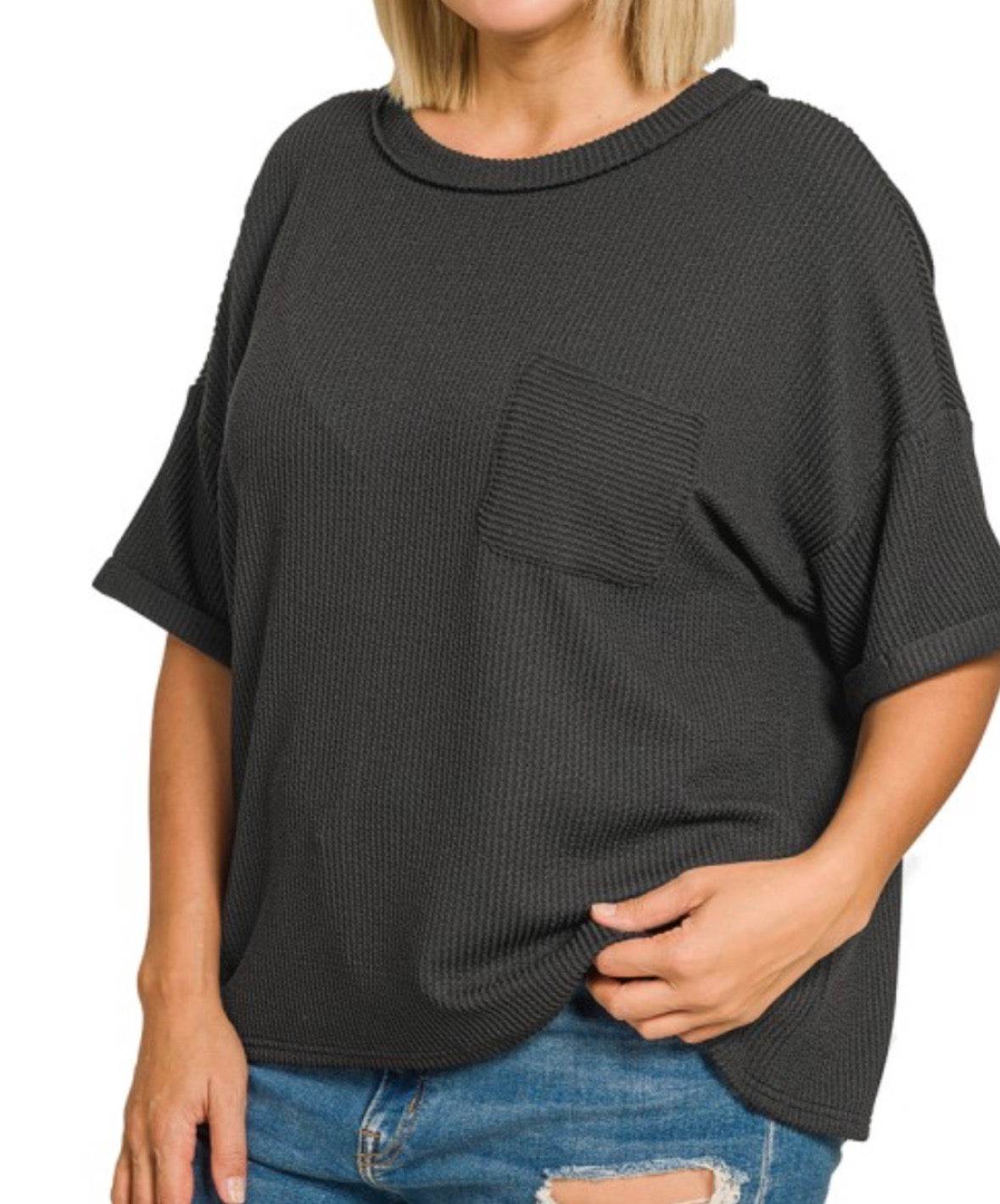 Rosa Ribbed Top