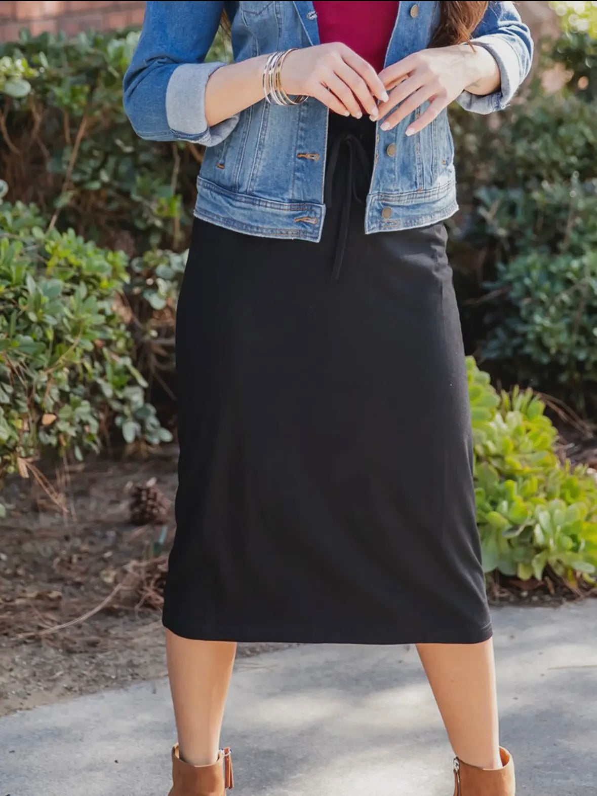 Black Pencil Skirt