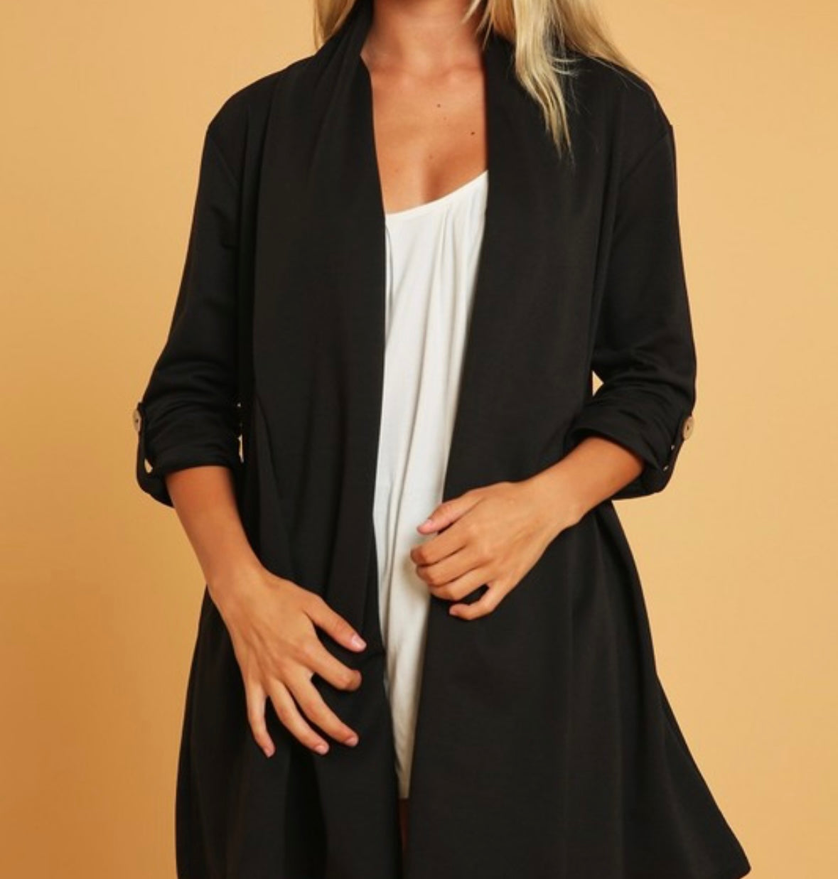 Flattering Flare Cardigan