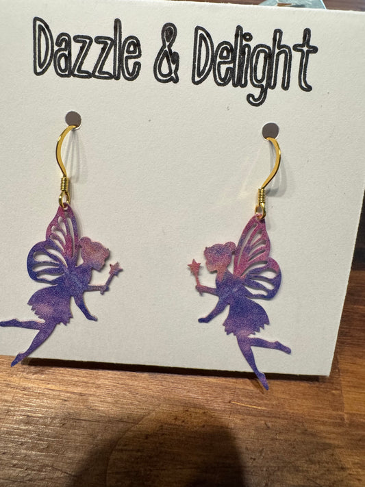 Dazzle and Delight Fairy Earrings