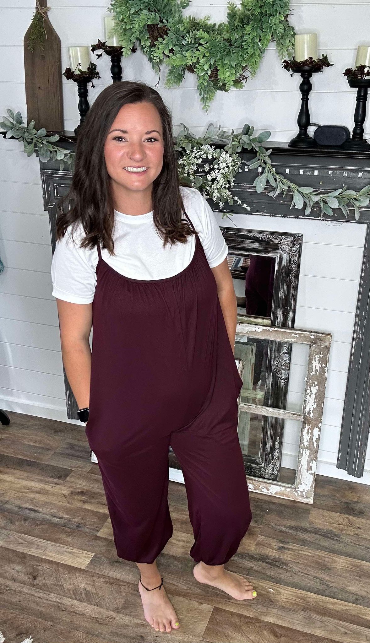 Taste of Wine Jogger Jumpsuit