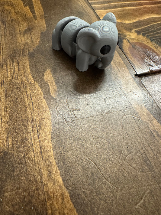 3-D Small Elephant