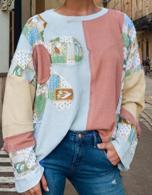 Pauline Patchwork Sweatshirt