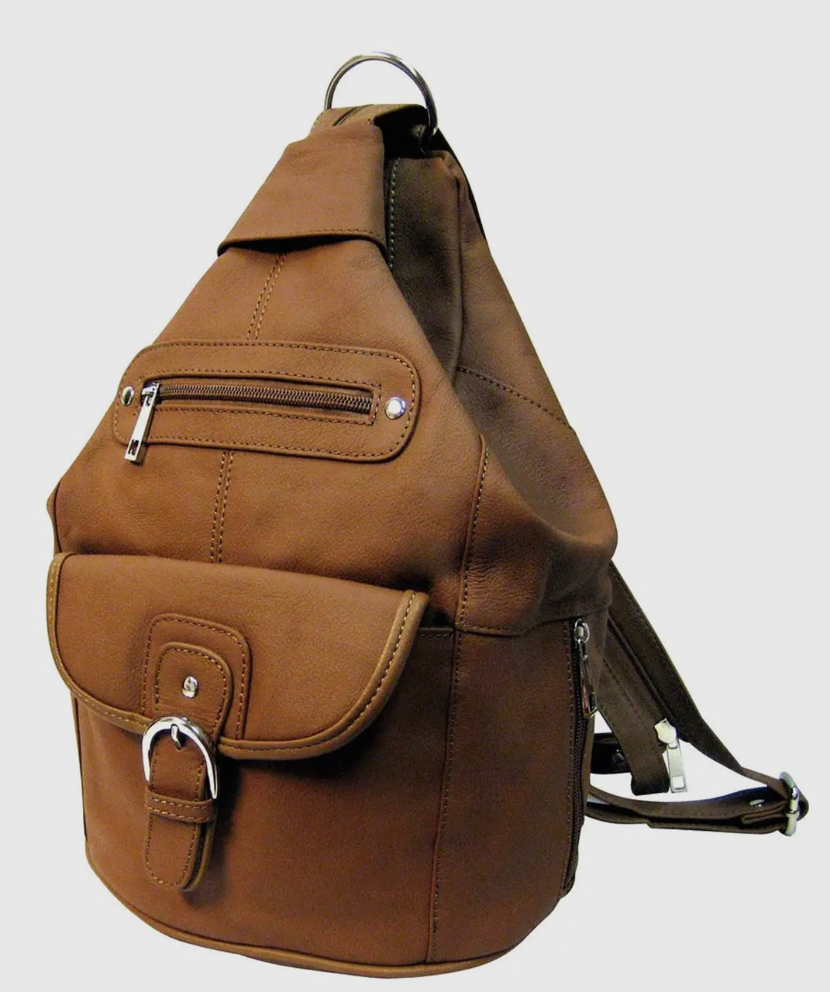 Vintage Leather Backpack