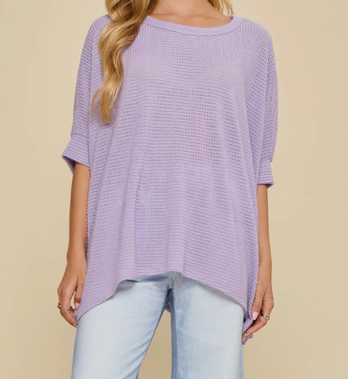 Nice Knit Poncho Top