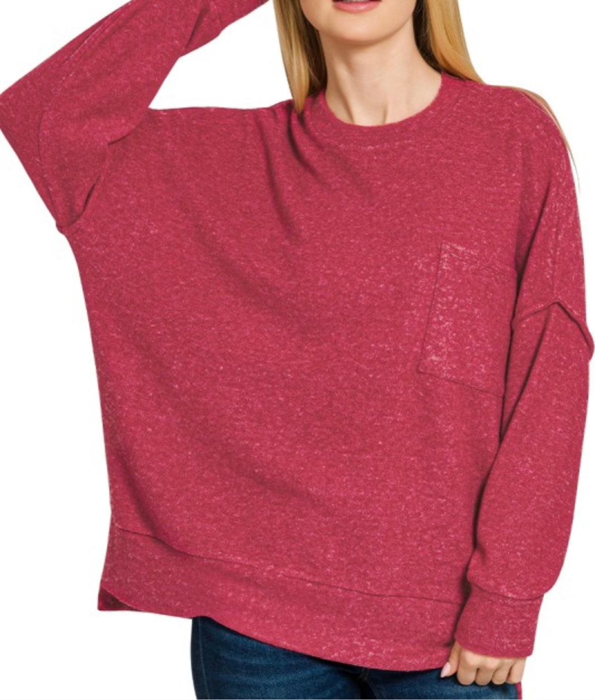 Dreama Drop Shoulder Oversized Sweater