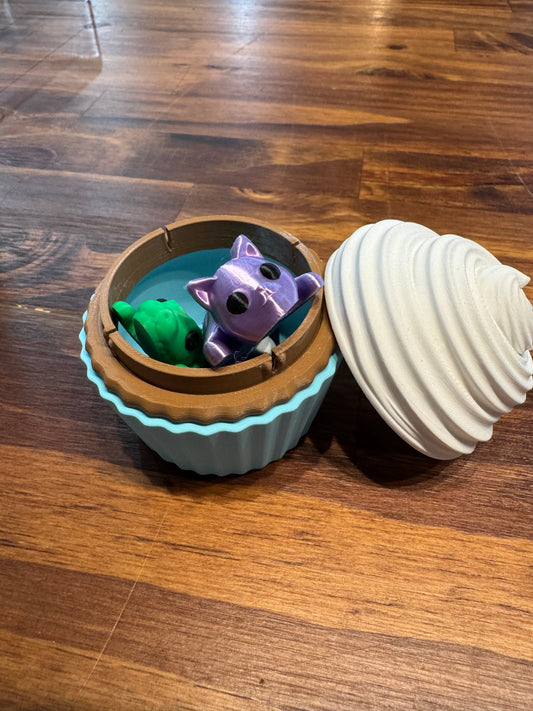 Gold Star Prints 3-D Printed Cupcake Surprise