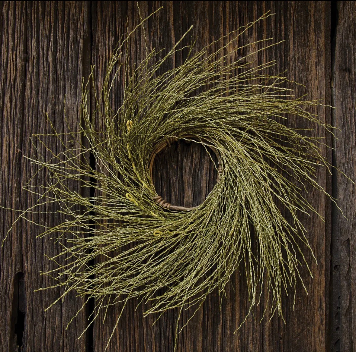 Wispy Grass Candle Ring
