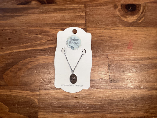 SSB Silver rainbow necklace