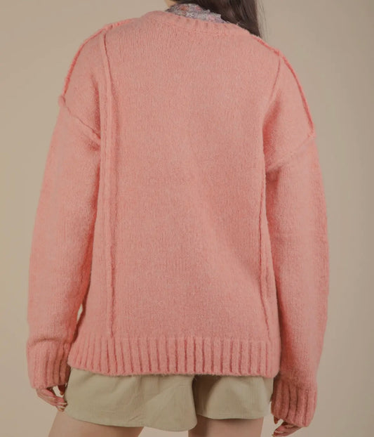 Fuzzy Feeling Sweater Top