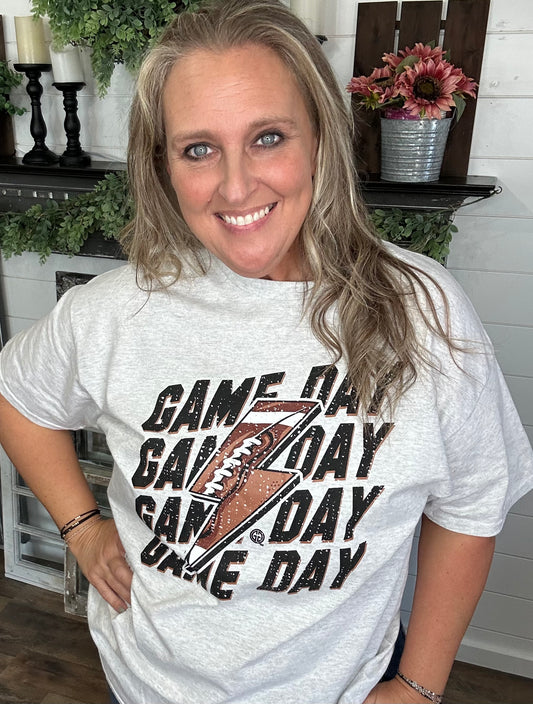 Girlie Girl Game day Tee