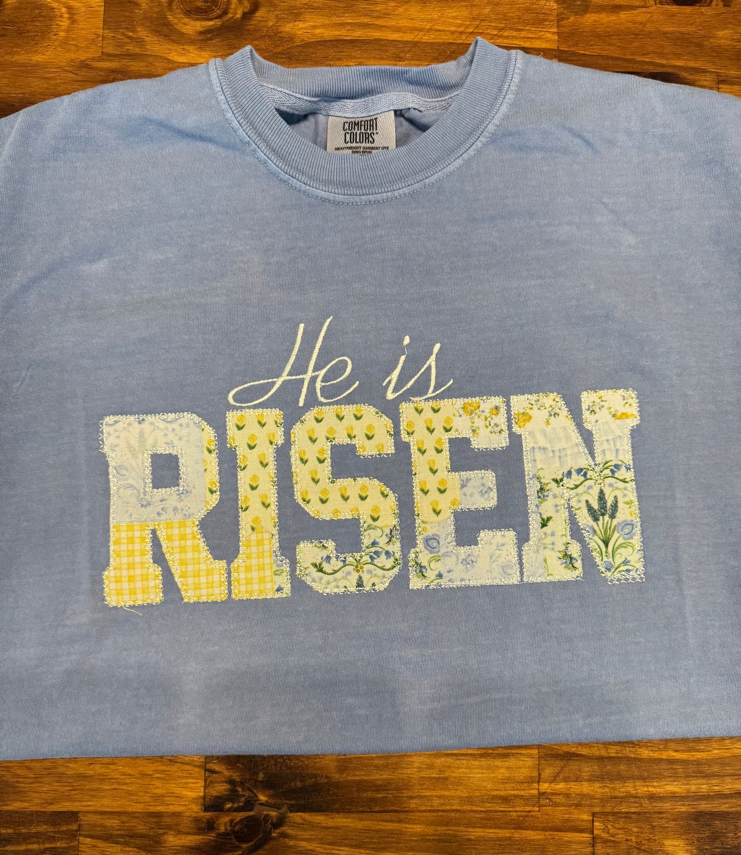 Sewing Memories He is Risen Tee Plus