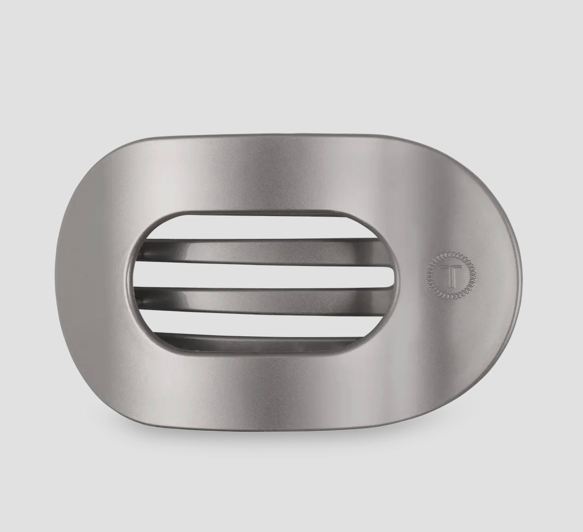 Teleties Round Flat Hair Clip-Large