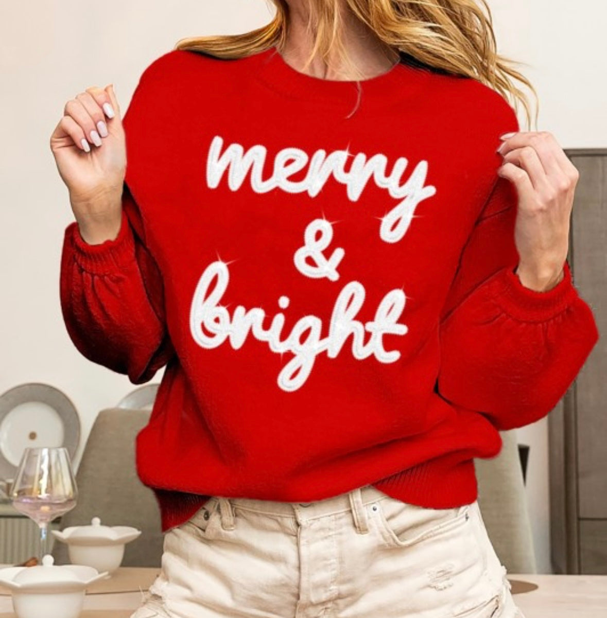 Be Merry and Bright Sweater