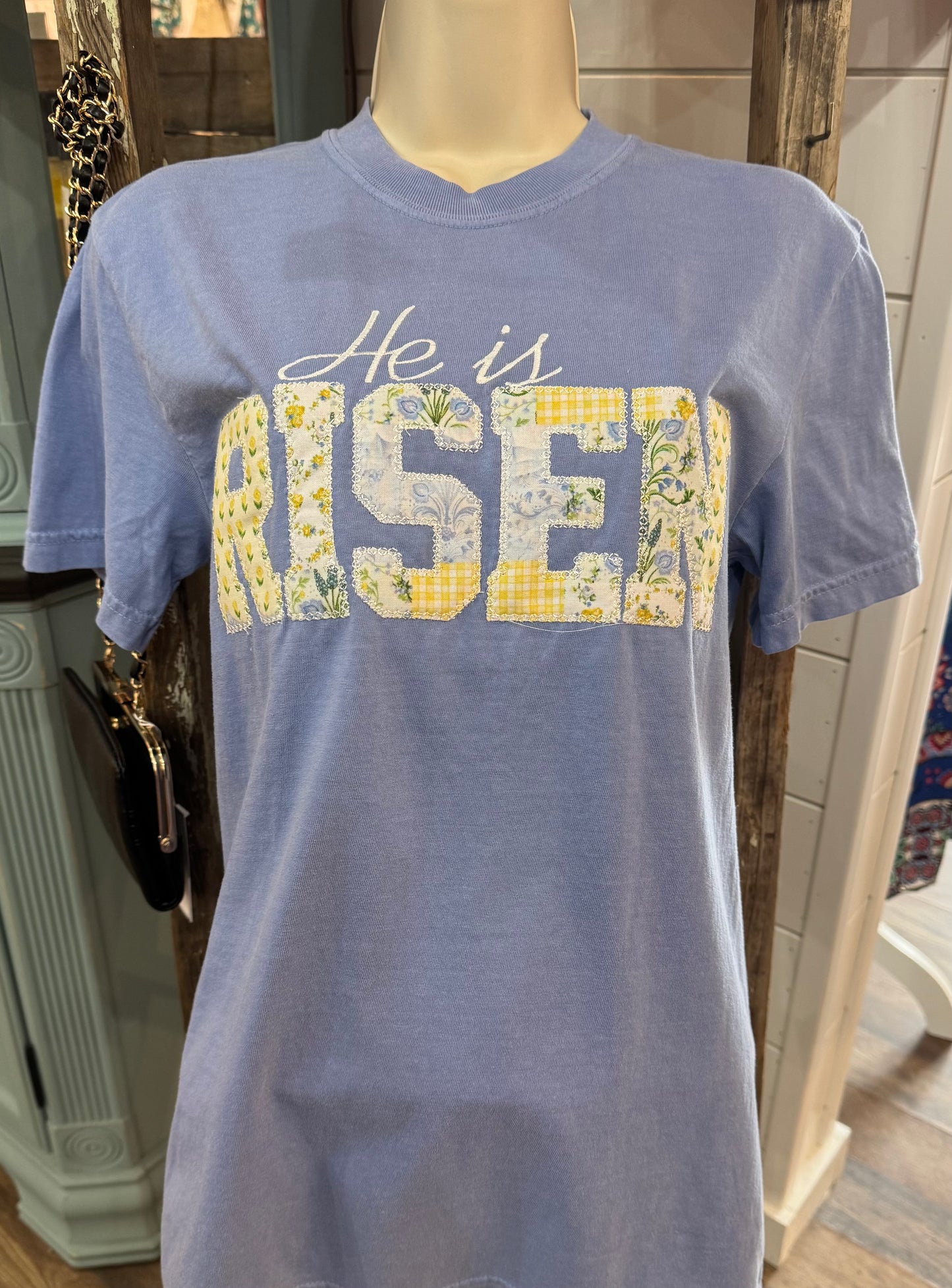 Sewing Memories He is Risen Tee Plus