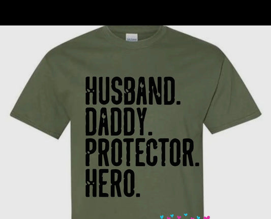 Fathers Day Tee Husband