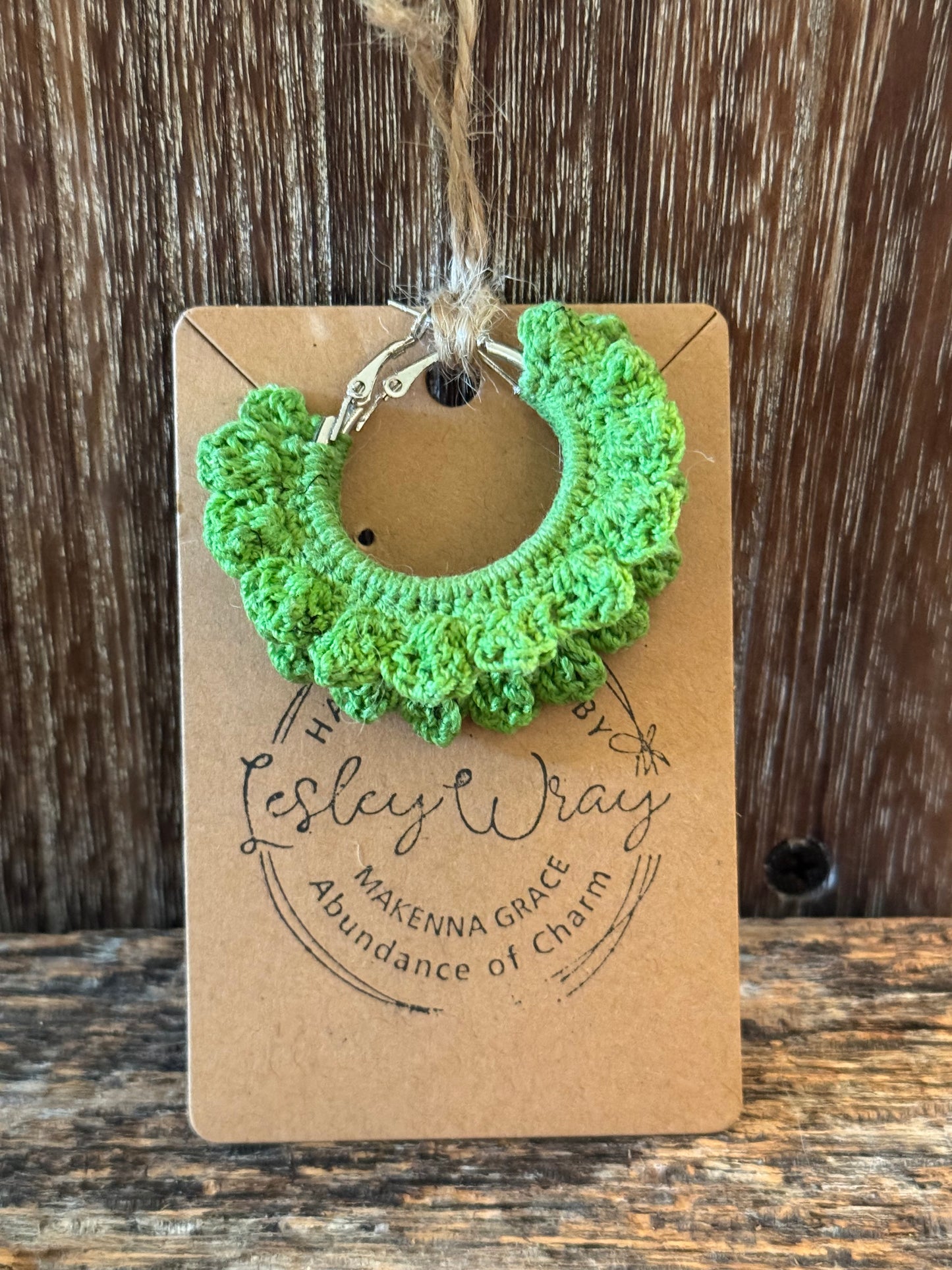 Hand-Made Crocheted Boho Earrings