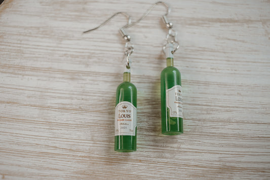 Wine Bottle Earrings