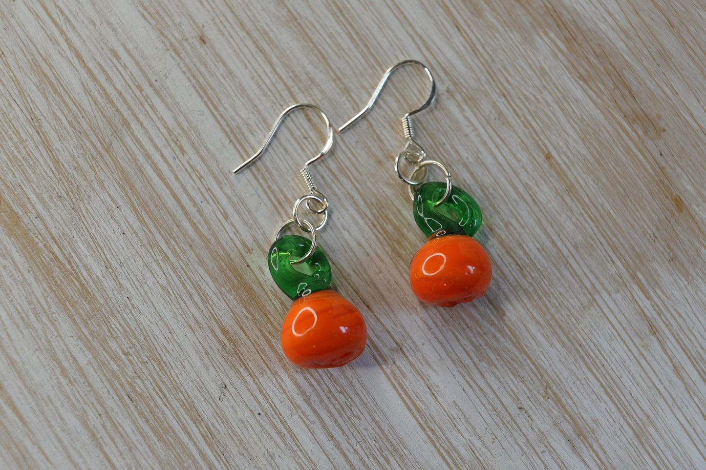 Glass Veggie Earrings