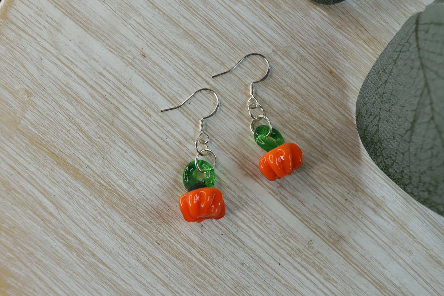 Glass Veggie Earrings