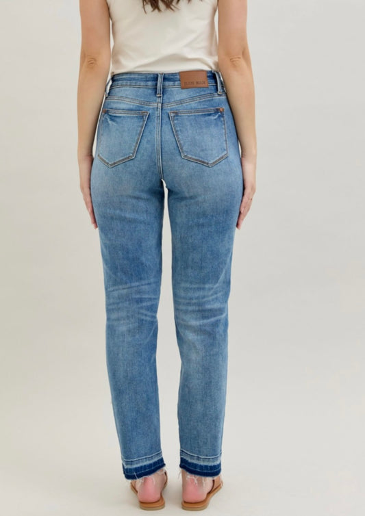 Judy Blue MR Rigid Magic Release Hem Boyfriend