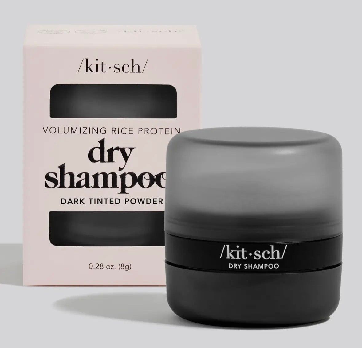 Kitsch Rice Protein Dry Shampoo Dark Tinted Powder