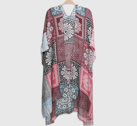 Patchwork Pattern Kimono