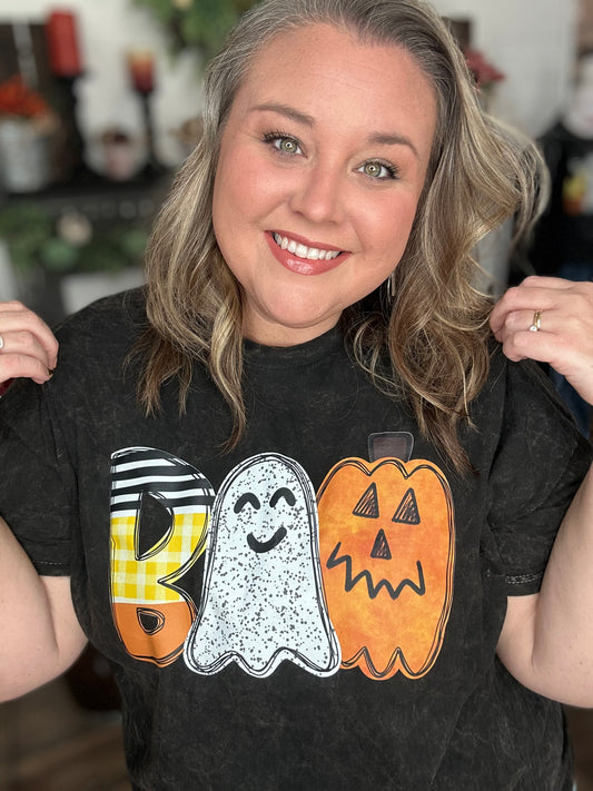BOO Halloween SS Tee