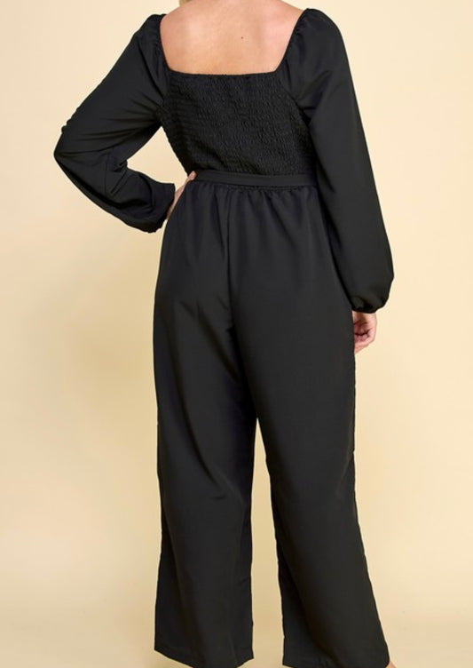 Date Night Jumpsuit (Plus)