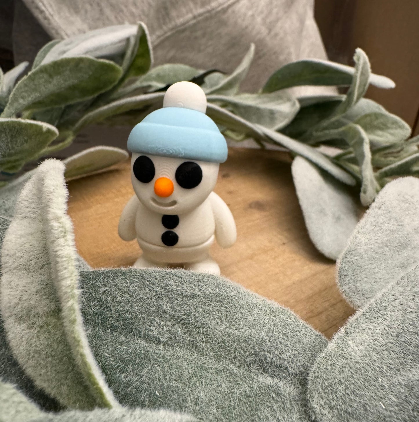 3-D Printed Articulated Snowman