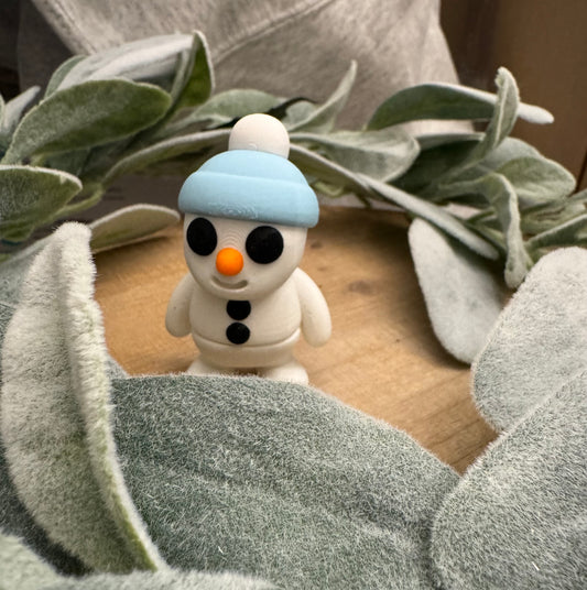 3-D Printed Articulated Snowman