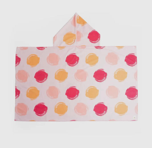 Girls Hooded Cotton Candy Towel