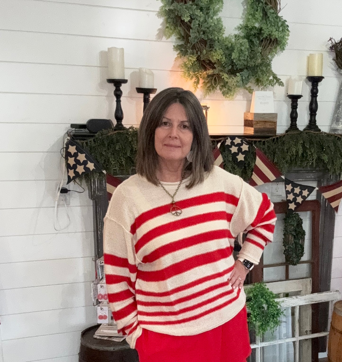 Striped Summertime Sweater