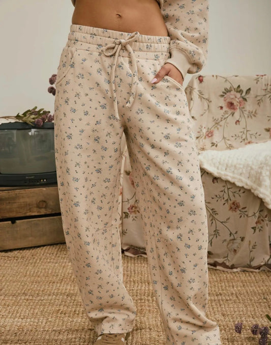 Delightful Ditsy Floral Sweatpants