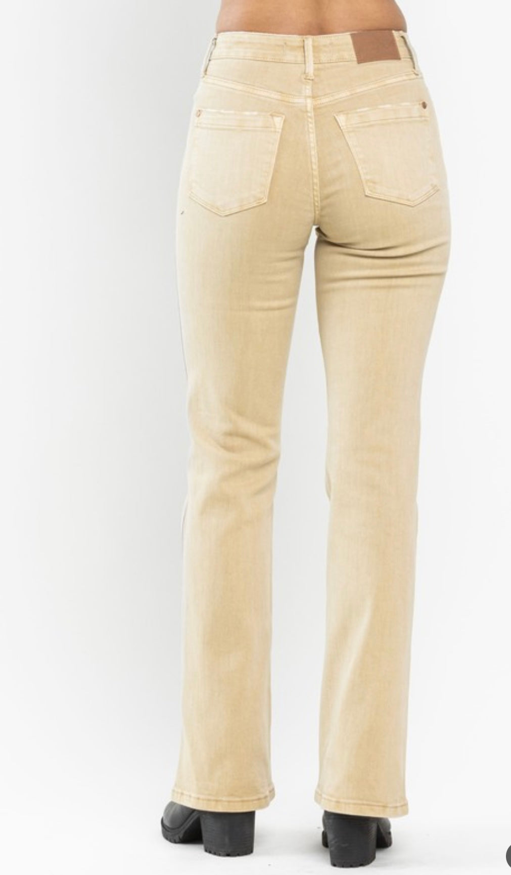 Judy Blue MR Khaki Bootcut Jeans