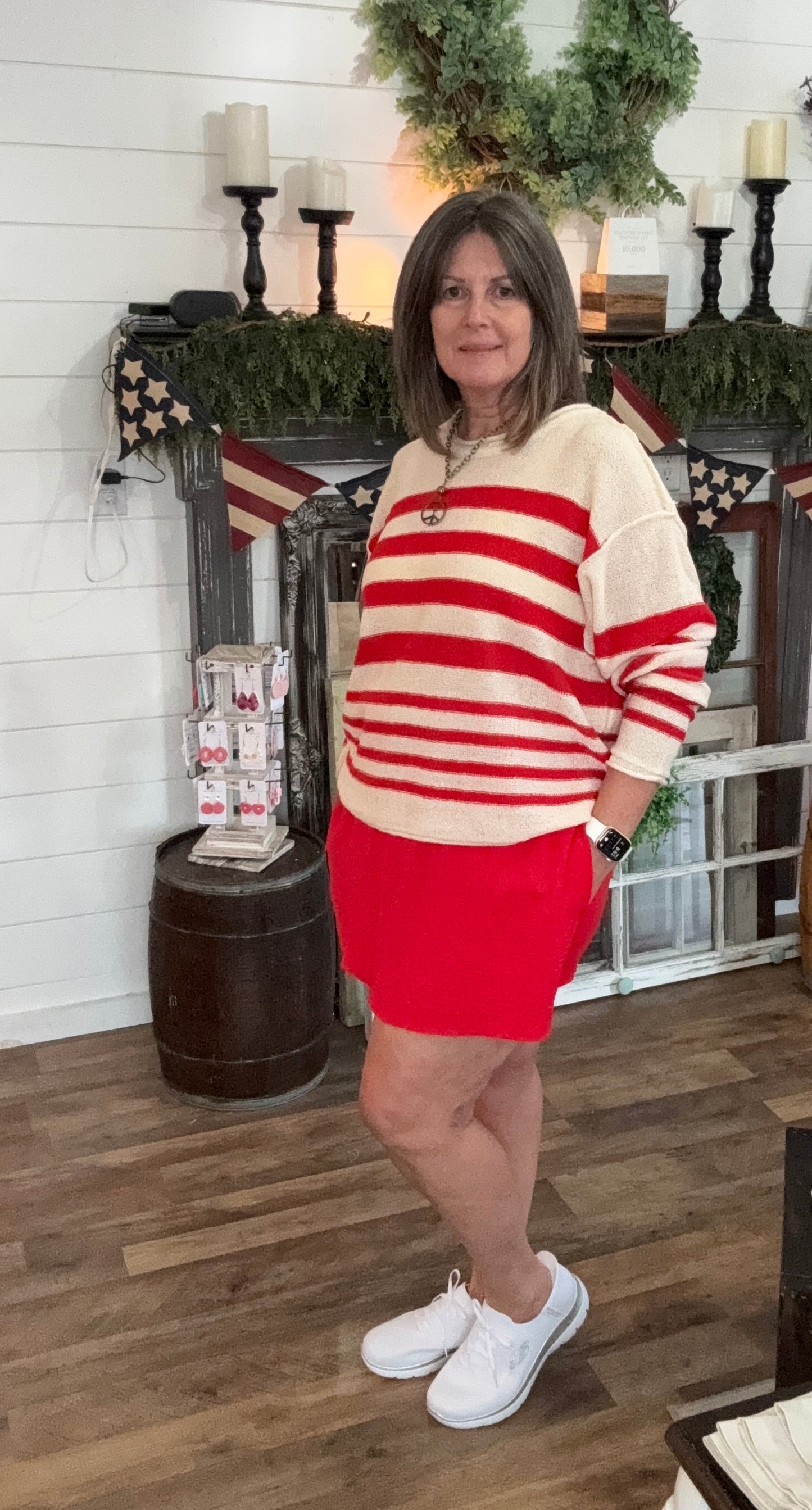 Brooklyn Smocked HW Skort
