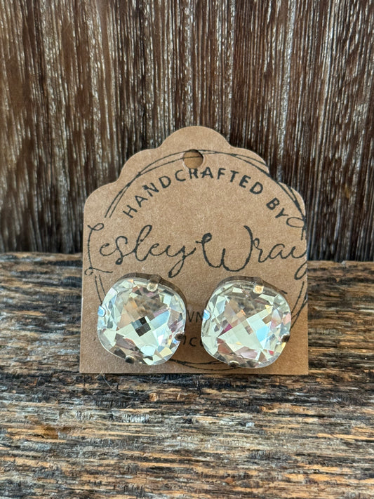 Swarovski Crystal Stud Earrings