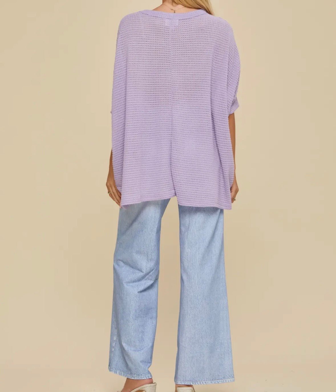 Nice Knit Poncho Top