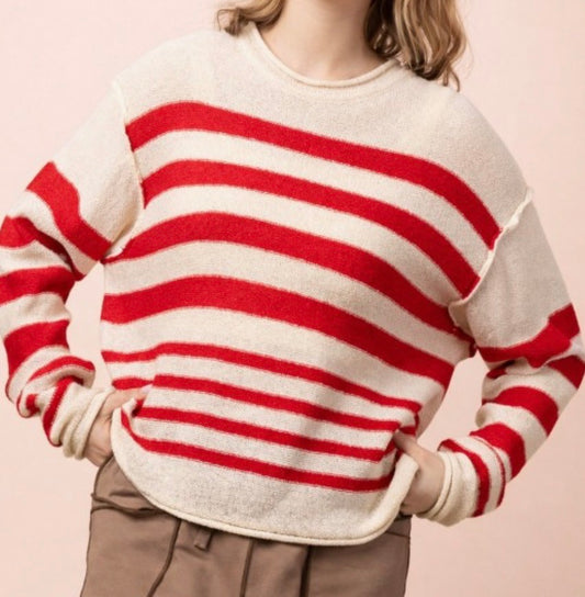 Striped Summertime Sweater
