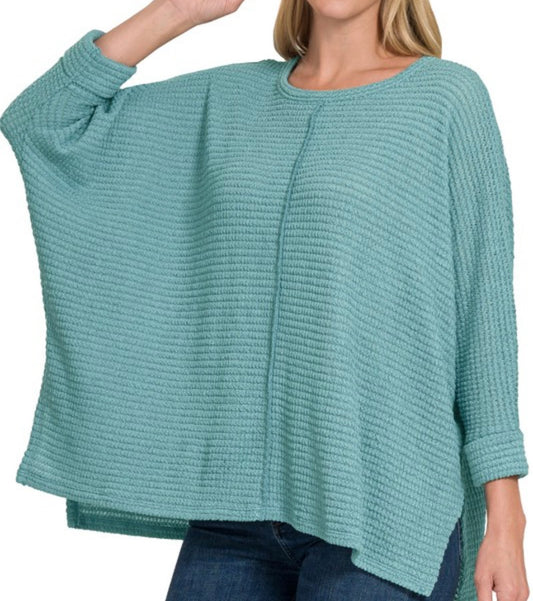 Bobbie Batwing Jacquard Sweater