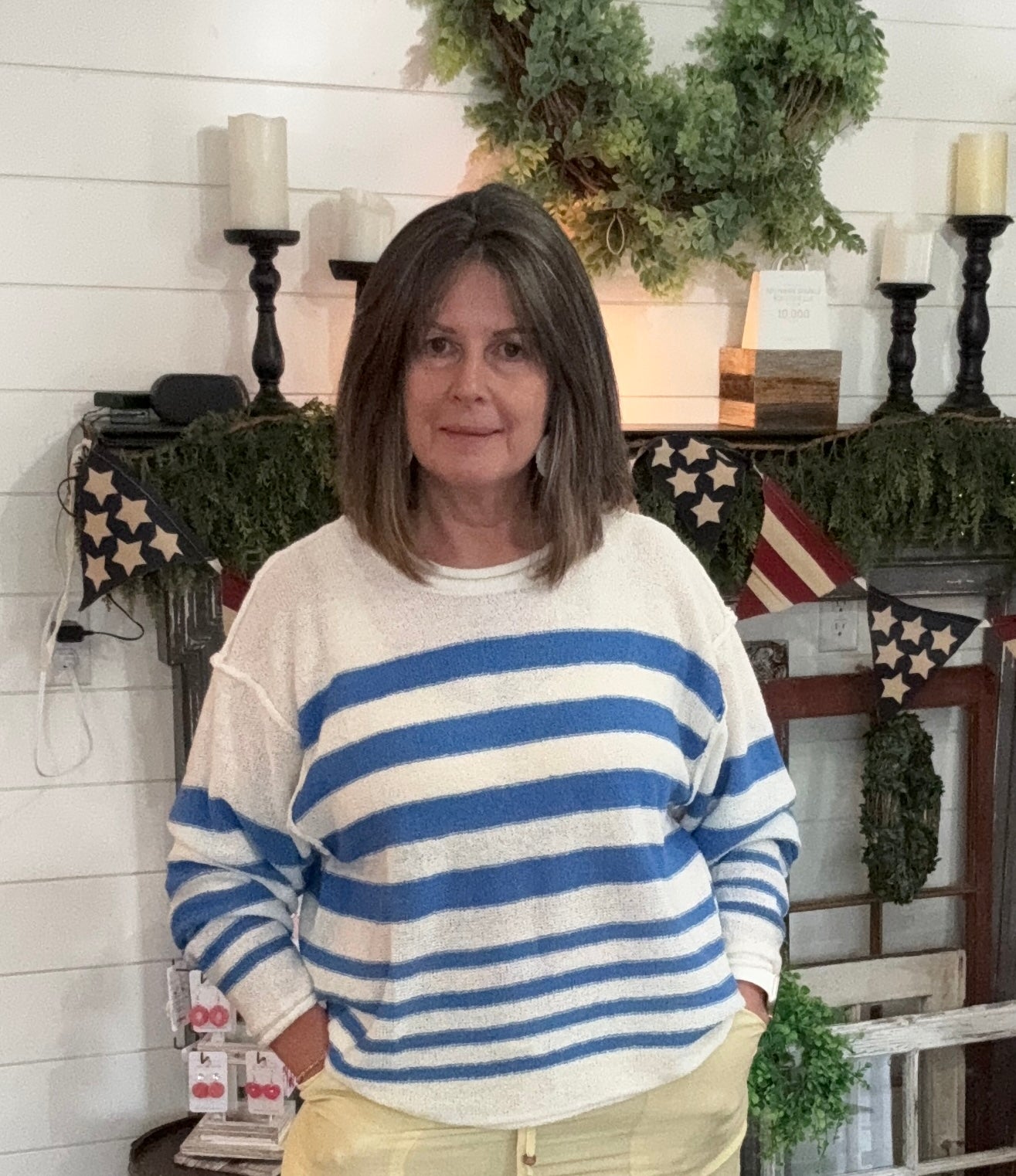 Striped Summertime Sweater