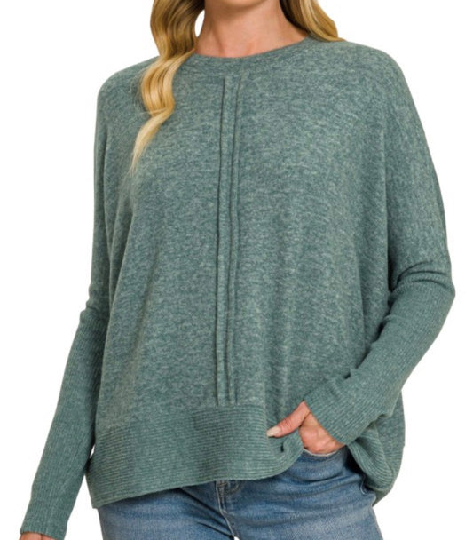 Center Seam Fall Sweater